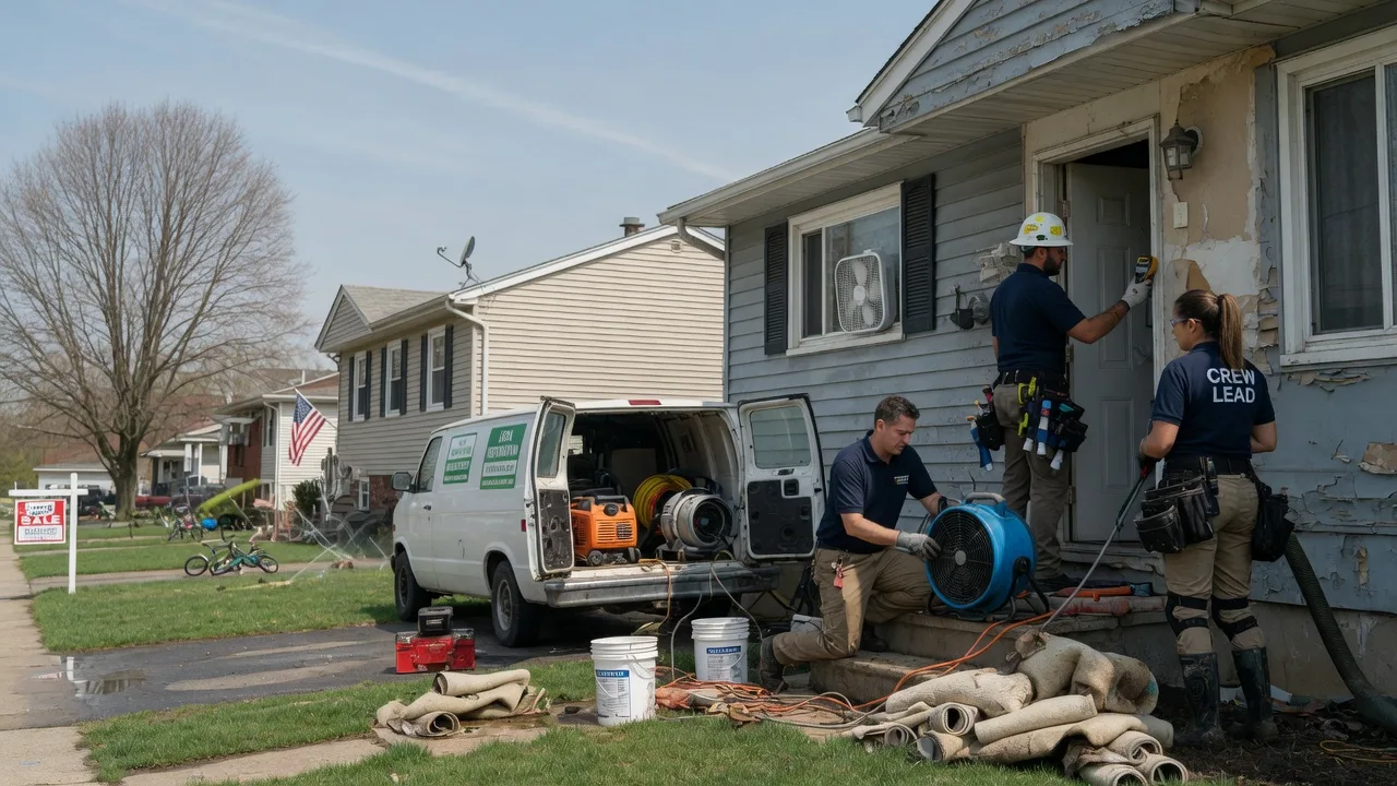 Flood Cleanup in Owings Mills, MD near me