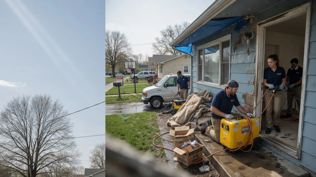 Basement Flood Cleanup in Owings Mills, MD near me